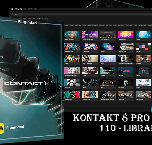 Native Instruments – Kontakt 8 PRO With 110 Premium Libraries