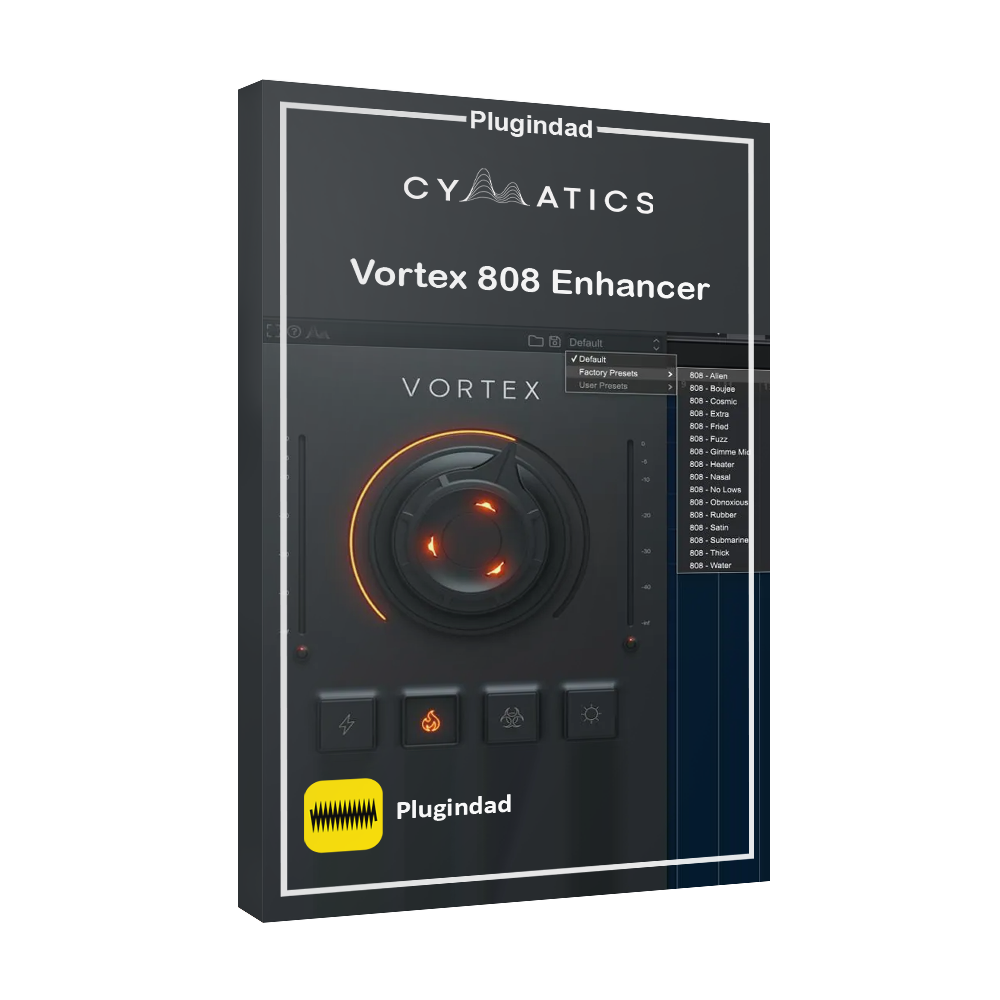 Cymatics – Vortex 808 Enhancer Cymatics – Vortex 808 Enhancer - Image 1