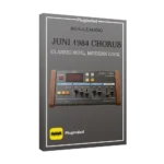 Schulz.audio JUNI 1984 Chorus effects unit, showcasing classic analog sound design and vintage audio engineering.