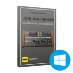 Schulz.audio JUNI 1984 Chorus effect winning an award, showcasing classic analog audio processing and vintage sound design.