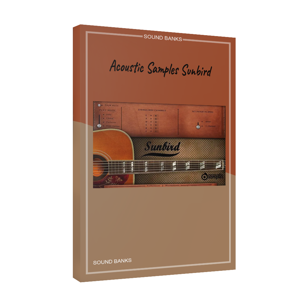Acousticsamples – Sunbird Guitar Acousticsamples – Sunbird Guitar - Image 1
