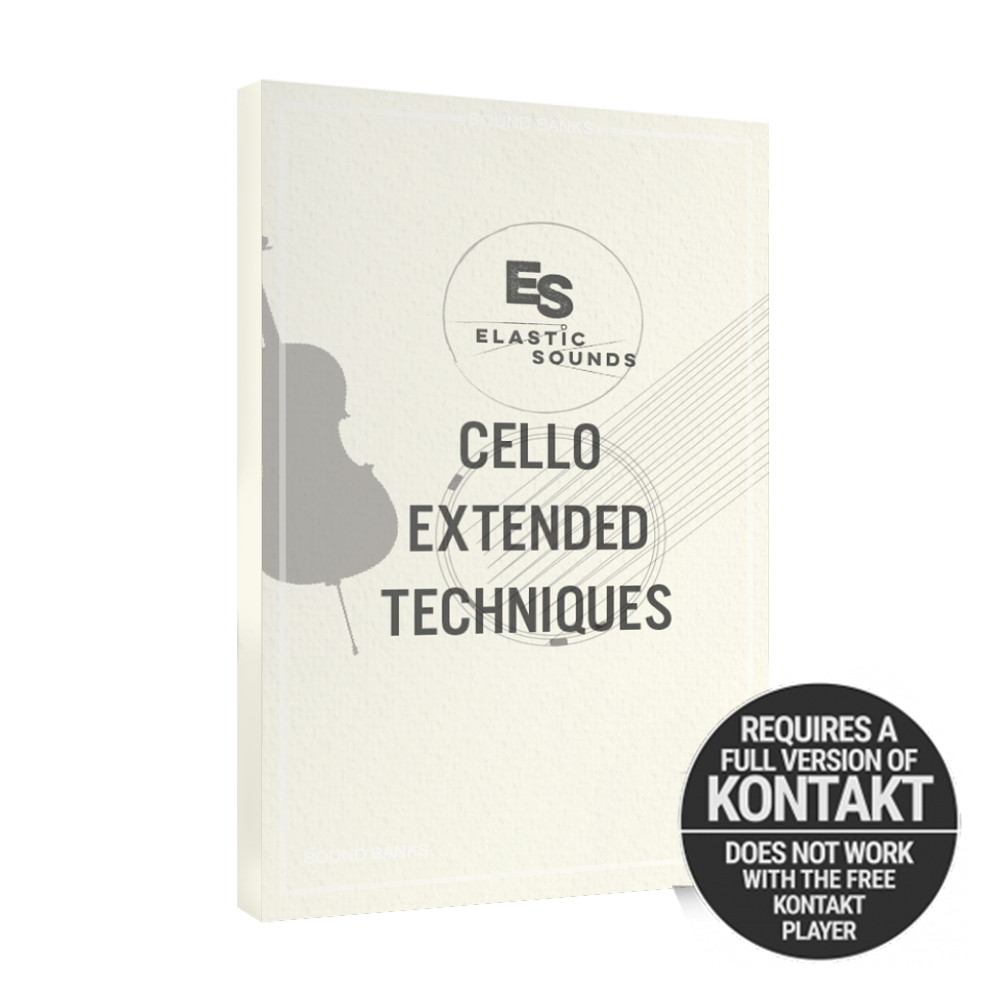 Elastic Sounds – Cello Extended Techniques Elastic Sounds – Cello Extended Techniques - Image 1