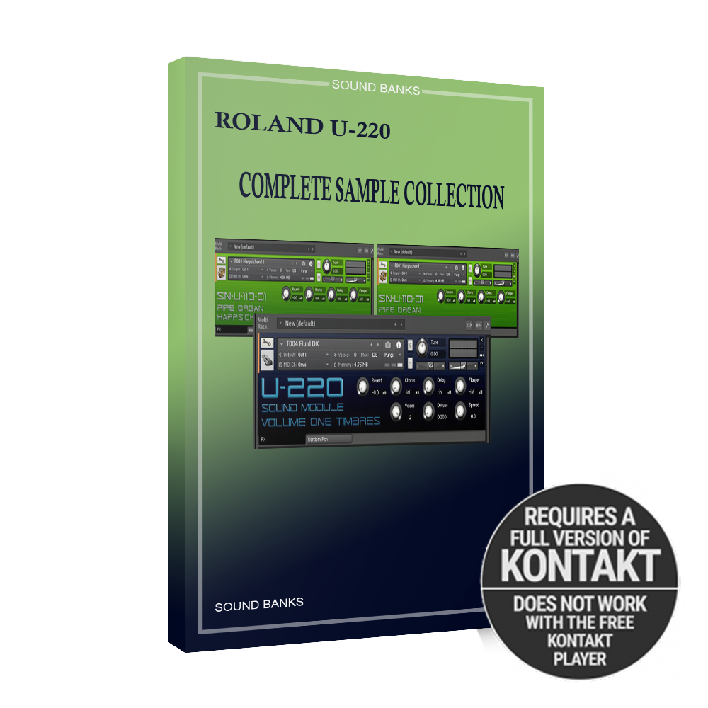 Nion – Roland U-220 Complete Sample Collection Nion – Roland U-220 Complete Sample Collection - Image 1