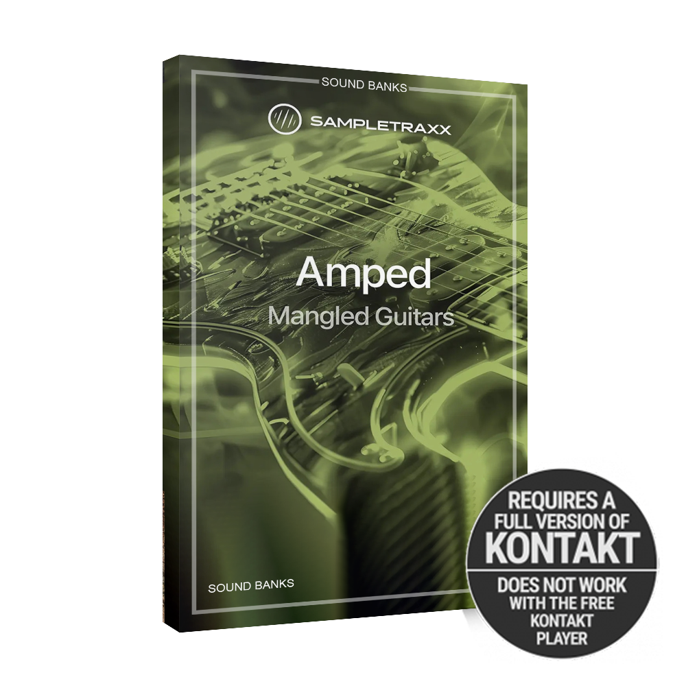 Sampletraxx – Amped Mangled Guitars Sampletraxx – Amped Mangled Guitars - Image 1