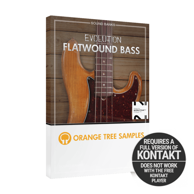 Orange Tree Samples Evolution Flatwound Bass Interface