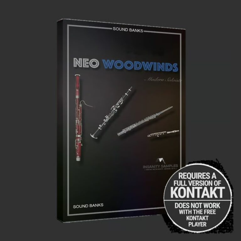 Insanity Samples Neo Woodwinds Interface