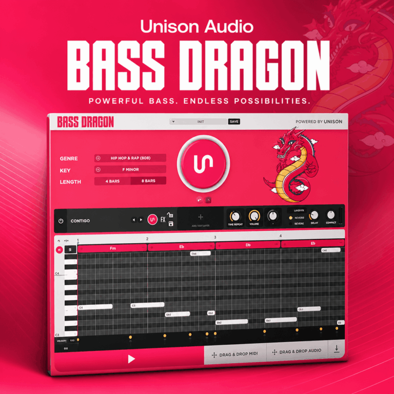 Unison Bass Dragon interface